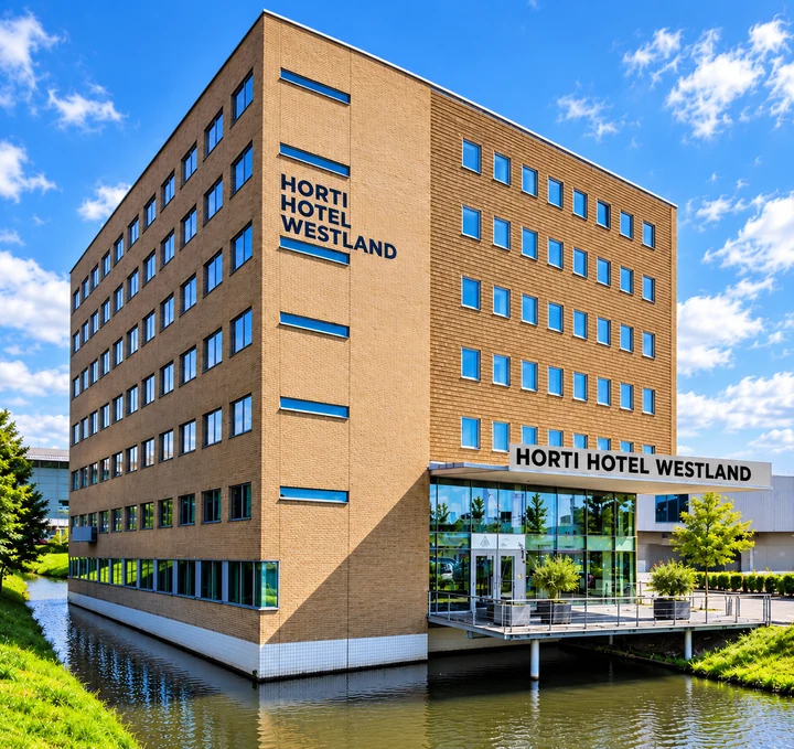 Gebouw van Horti Hotel Westland in Honselersdijk